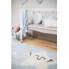 Tapis lavable en machine enfant gris Happy Star Lorena Canals
