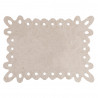 Tapis enfant lavable en machine doux Lace Lorena Canals