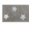 Tapis enfant en coton Tricolor Stars Lorena Canals