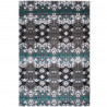 Tapis baroque rectangle en polypropylène Jefuzan