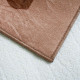 Tapis plat marron pour enfant en polyester Winona