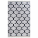 tapis scandinave à franges plat graphique Jahia