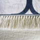 tapis scandinave à franges plat graphique Jahia