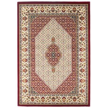 Tapis rouge style oriental intérieur Mounia