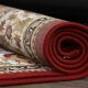 Tapis rouge style oriental intérieur Mounia