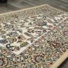 Tapis d'orient rectangle pour salon Oumka