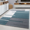 Tapis effet 3D design pour salon rectangle Nils