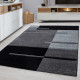 Tapis effet 3D design pour salon rectangle Nils