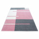 Tapis effet 3D design pour salon rectangle Nils