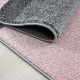 Tapis contemporain rectangle graphique Salmon