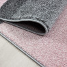 Tapis contemporain rectangle graphique Salmon