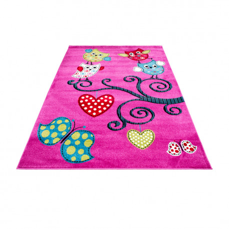 Tapis pour chambre de fille lilas Osia