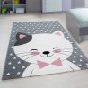 Tapis rectangle pour enfant en polypropylène Wiku