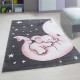 Tapis rectangle pour chambre enfant éléphant Zoupiou