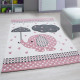 Tapis de chambre enfant rectangle Luna