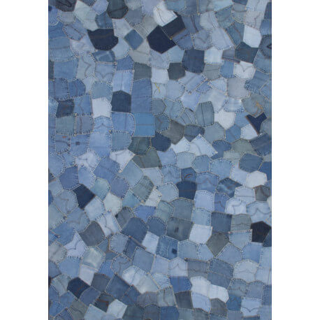 tapis bleu