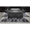 Tapis shaggy design rectangle géométrique Oficio