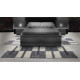 Tapis shaggy design rectangle géométrique Oficio