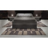 Tapis shaggy design rectangle géométrique Oficio