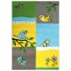 Tapis jaune pour chambre enfant Cuicui