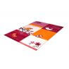 Tapis jaune pour chambre enfant Cuicui