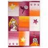 Tapis pour chambre de fille à courtes mèches Princess