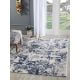 Tapis brillant design en polypropylène rectangle Artemis