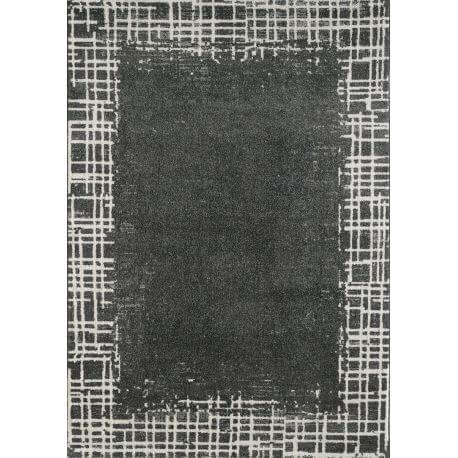 Tapis rectangle rayé moderne pour salon Luciana