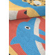 Tapis Vivabita multicolore pour enfant Travelling