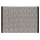 Tapis plat noir intérieur moderne Medford
