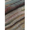 Tapis contemporain plat multicolore en coton Water