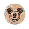 Tapis rond Disney lavable en machine multicolore Dots Mickey