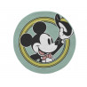 Tapis rond bleu lavable en machine Disney Porthold Mickey