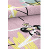 Tapis pour chambre de fille rose Disney Stain Minnie