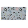 Tapis pour garçon lavable en machine bleu Film Mickey