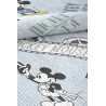 Tapis pour garçon lavable en machine bleu Film Mickey