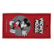 Tapis pour garçon rouge Disney rectangle Hello Mickey