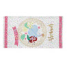 Tapis de chambre pour fille blanc Disney Magic Princess