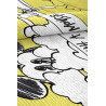 Tapis lavable en machine jaune Disney Mickey Aviator