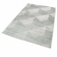 Tapis moderne géométrique pour chambre Velvet Groove Esprit