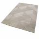 Tapis moderne géométrique pour chambre Velvet Groove Esprit