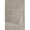 Tapis moderne géométrique pour chambre Velvet Groove Esprit