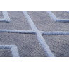 Tapis bleu Esprit géométrique design V. Flip