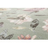Tapis floral à mèches courtes contemporain Summer Breeze Wecon Home