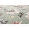 Tapis floral à mèches courtes contemporain Summer Breeze Wecon Home