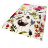 Tapis floral à mèches courtes contemporain Summer Breeze Wecon Home