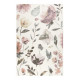 Tapis floral à mèches courtes contemporain Summer Breeze Wecon Home