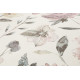 Tapis floral à mèches courtes contemporain Summer Breeze Wecon Home