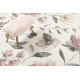 Tapis floral à mèches courtes contemporain Summer Breeze Wecon Home