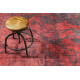 Tapis design rouge rectangle Pepe Wecon Home